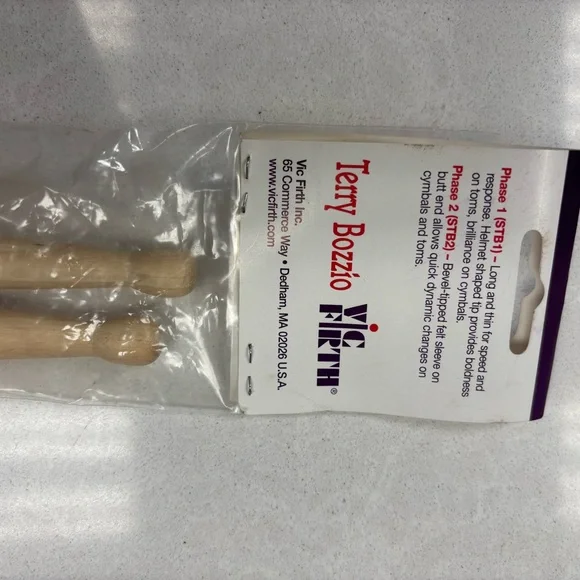 Vic Firth Terry Bozzio Signature Drumsticks Phase 2 - Picture 2 of 10